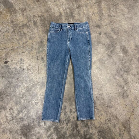 White House black market High-Rise Sculpt Straight Jeans - Picture 2 of 8